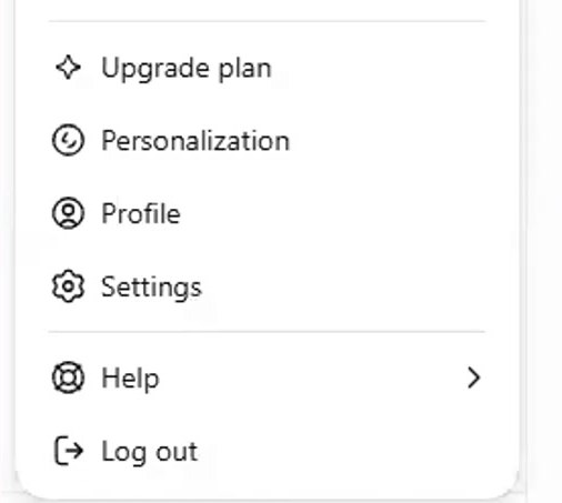ChatGPT — step 1