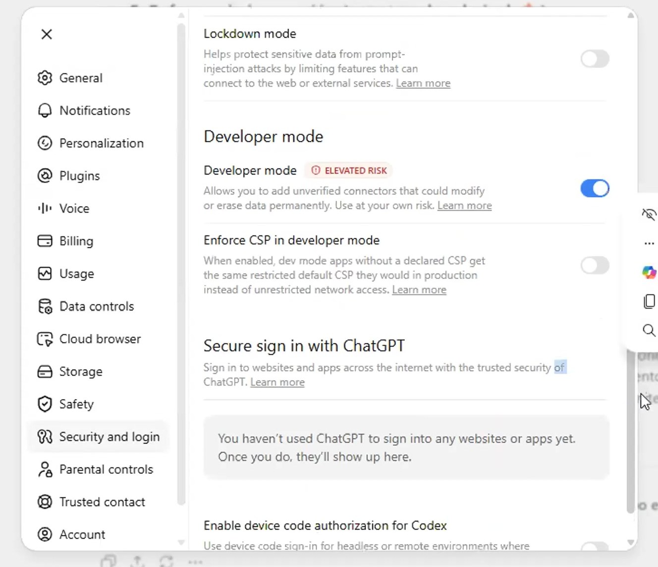ChatGPT — step 2